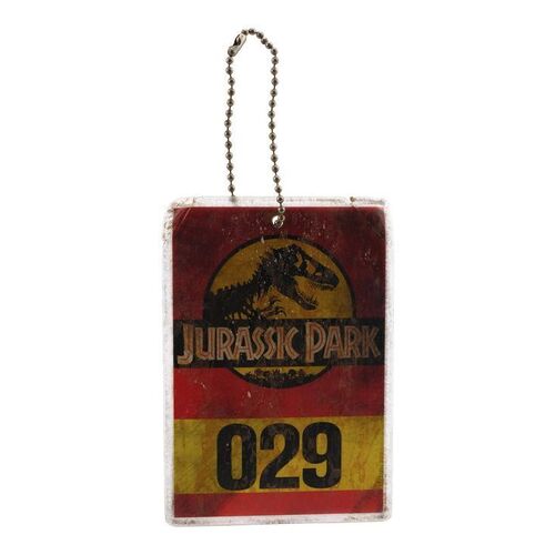 Lot #949 - Jeep Rearview Mirror Tag ### JURASSIC WORLD (2015)