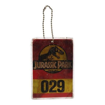 Lot #949 - Jeep Rearview Mirror Tag ### JURASSIC WORLD (2015)