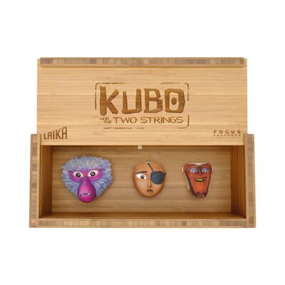 Lot #956 - Limited-Edition LAIKA Stop-Motion Puppet Faces Crew Gift ### KUBO AND THE TWO STRINGS (2016)