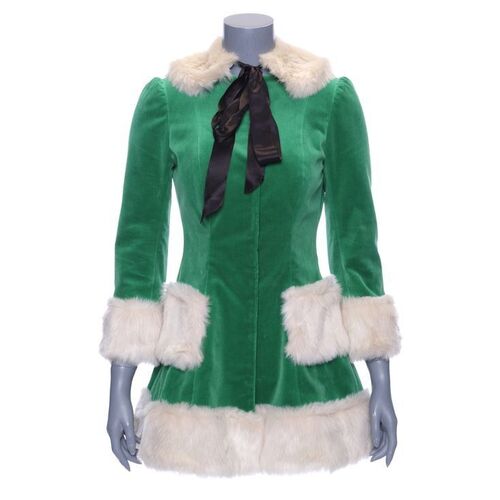 Lot #960 - Kate Andrich's (Emilia Clarke) Elf Coat ### LAST CHRISTMAS (2019)