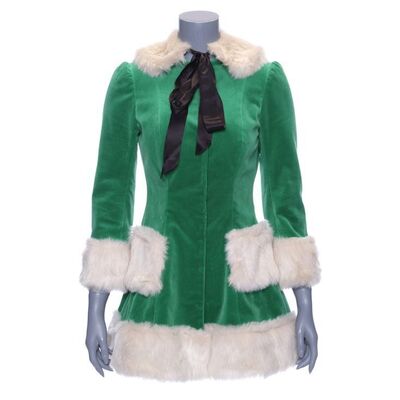 Lot #960 - Kate Andrich's (Emilia Clarke) Elf Coat ### LAST CHRISTMAS (2019)