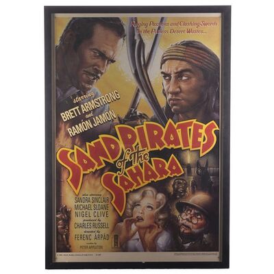 Lot #970 - Framed "Sand Pirates of the Sahara" Poster ### MAJESTIC, THE (2001)