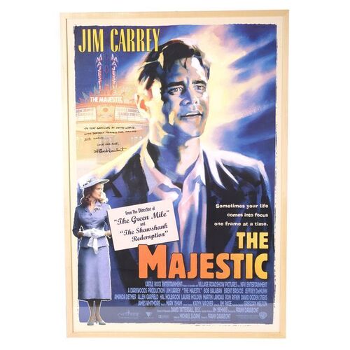 Lot #971 - Framed Frank Darabont-Autographed One-Sheet ### MAJESTIC, THE (2001)