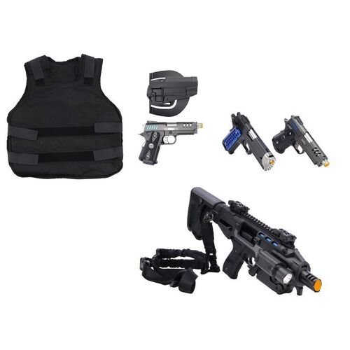Lot #985 - Tactical Vest, I.C.E.R. and A.T.C.U. Pistols, and Machine Gun ### MARVEL'S AGENTS OF S.H.I.E.L.D. (2013-2020)