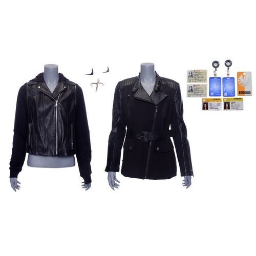 Lot #994 - Pair of Daisy Johnson's Leather Jackets and Accessories ### MARVEL'S AGENTS OF S.H.I.E.L.D. (2013-2020)