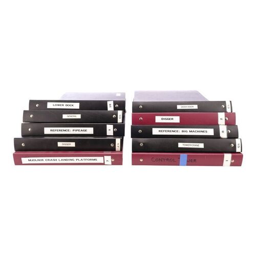 Lot #1009 - Set of 19 Production Binders ### THE MATRIX TRILOGY (1999-2003)