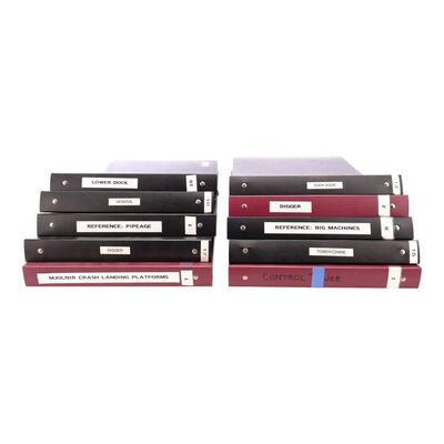Lot #1009 - Set of 19 Production Binders ### THE MATRIX TRILOGY (1999-2003)