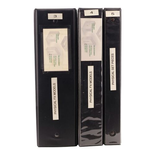 Lot #1010 - Set of Three Model Production Binders ### THE MATRIX TRILOGY (1999-2003)
