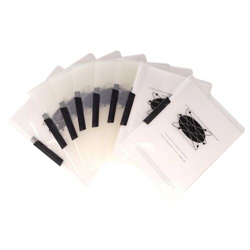 Lot #1015 - Set of Eight Clear Folders with Logo ### MEN IN BLACK II (2002)