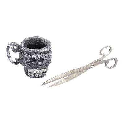 Lot #1049 - Jack Skellington's (Chris Sarandon) Miniature Scissors and Skull Mug ### NIGHTMARE BEFORE CHRISTMAS, THE (1993)