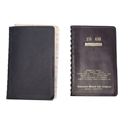 Lot #1100 - John Chambers Collection: John Chambers' Handwritten Diaries ### VARIOUS PRODUCTIONS