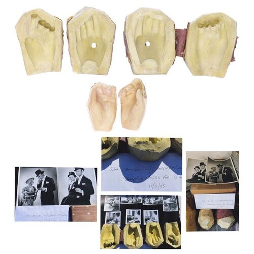 Lot #1106 - John Chambers Collection: Set of Edgar Bergen and Charlie McCarthy Hand Casts, Molds, and Photos ### JOHN CHAMBERS COLLECTION