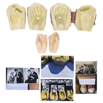 Lot #1106 - John Chambers Collection: Set of Edgar Bergen and Charlie McCarthy Hand Casts, Molds, and Photos ### JOHN CHAMBERS COLLECTION