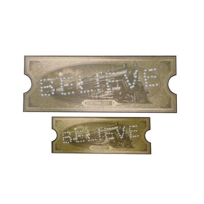 Lot #1115 - Two ''Believe'' Tickets ### POLAR EXPRESS, THE (2004)