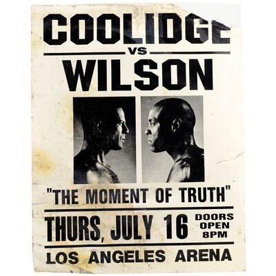 Lot #1128 - Butch Coolidge (Bruce Willis) Fight Poster Prototype ### PULP FICTION (1994)