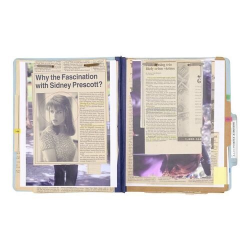 Lot #1157 - Screen-Matched Sidney Prescott (Neve Campbell) Police File ### SCREAM 3 (2000)