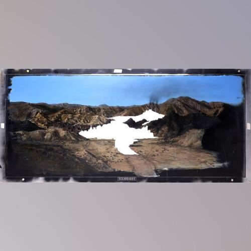 Lot #1177 - Hand-Painted Tire Town Matte Painting ### SOLARBABIES (1986)