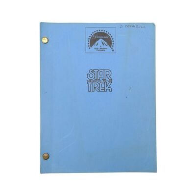 Lot #1195 - Douglas Trumbull's Personal Shooting Script ### STAR TREK: THE MOTION PICTURE (1979)