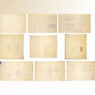 Lot #1196 - Set of Nine Production Blueprints ### STAR TREK: THE MOTION PICTURE (1979)