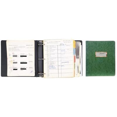 Lot #1201 - Leonard Nimoy's Annotated Casting Binders with Production Ephemera ### STAR TREK III: THE SEARCH FOR SPOCK (1984)