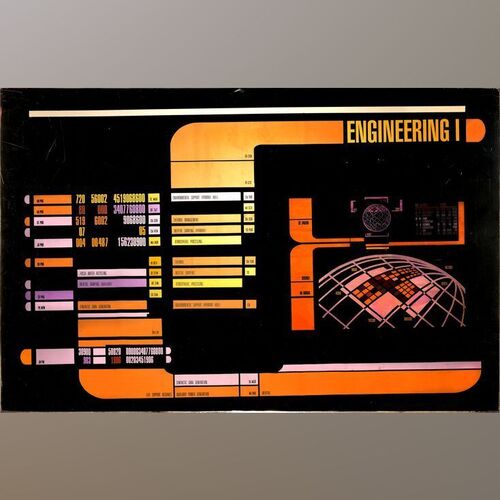 Lot #1208 - Engineering I LCARS Panel ### STAR TREK: GENERATIONS (1994)