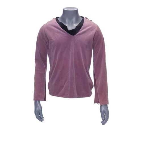 Lot #1221 - Women's "Where No Man Has Gone Before" Science-Division Tunic ### STAR TREK: THE ORIGINAL SERIES (TV SERIES, 1966-1969)