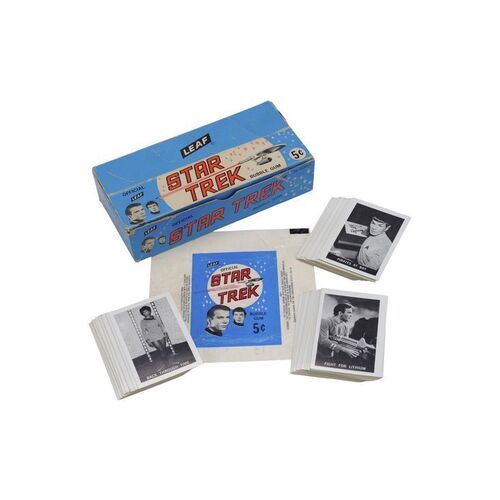 Lot #1228 - Complete Set of 1967 Leaf Trading Cards with Box and Wrapper ### STAR TREK: THE ORIGINAL SERIES (TV SERIES, 1966-1969)