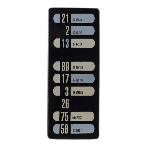 Lot #1239 - LCARS Door Panel ### STAR TREK: THE NEXT GENERATION (TV SERIES, 1987-1994)