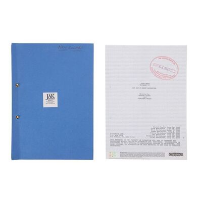 Lot #1264 - Nick Gillard Collection: Issue "001" Script ### STAR WARS: ATTACK OF THE CLONES (2002)