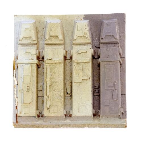 Lot #1272 - Kit Kat-Style High-Altitude Death Star Surface Model Miniature Panel ### STAR WARS: A NEW HOPE (1977)