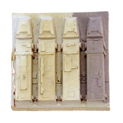 Lot #1272 - Kit Kat-Style High-Altitude Death Star Surface Model Miniature Panel ### STAR WARS: A NEW HOPE (1977)
