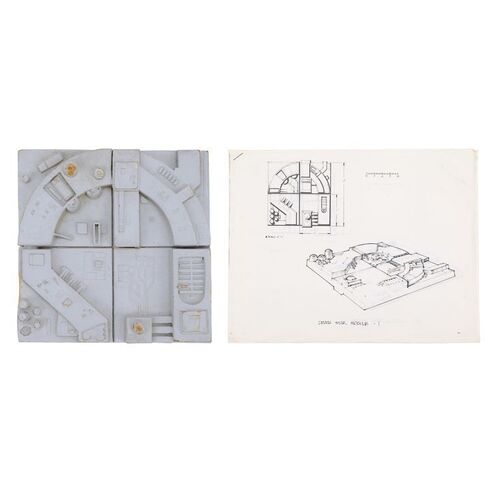 Lot #1274 - Low Altitude Death Star Surface Model Miniature with Printed Design Reference Packet ### STAR WARS: ORIGINAL TRILOGY (1977-1983)