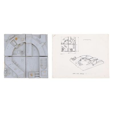 Lot #1274 - Low Altitude Death Star Surface Model Miniature with Printed Design Reference Packet ### STAR WARS: ORIGINAL TRILOGY (1977-1983)