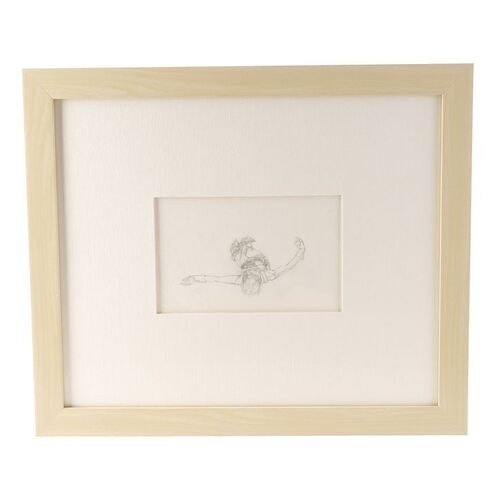 Lot #1282 - Framed Hand-Drawn Ralph McQuarrie Female Luke Skywalker Hanging from Tree Concept Sketch ### STAR WARS: A NEW HOPE (1977)