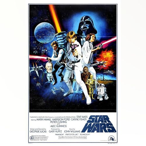 Lot #1297 - International Style "C" One-Sheet ### STAR WARS: A NEW HOPE (1977)