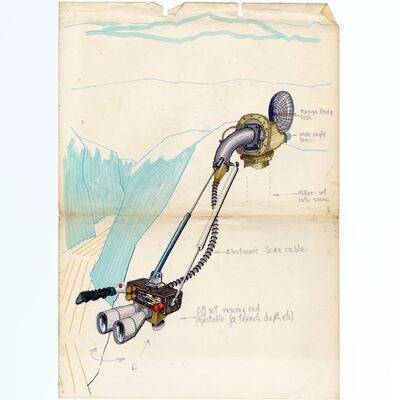 Lot #1309 - Hand-Drawn Michael Ford Hoth Rebel Periscope Concept Sketch ### STAR WARS: THE EMPIRE STRIKES BACK (1980)