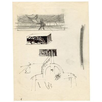 Lot #1311 - Hand-Drawn Ralph McQuarrie Cloud City and Dagobah Thumbnail Sketches ### STAR WARS: THE EMPIRE STRIKES BACK (1980)