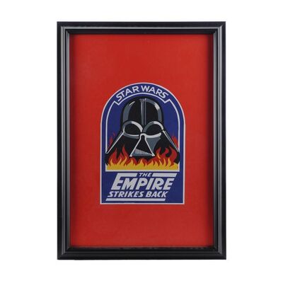 Lot #1318 - Framed Norway Tracked Vehicle "Vader in Flames" Decal ### STAR WARS: THE EMPIRE STRIKES BACK (1980)