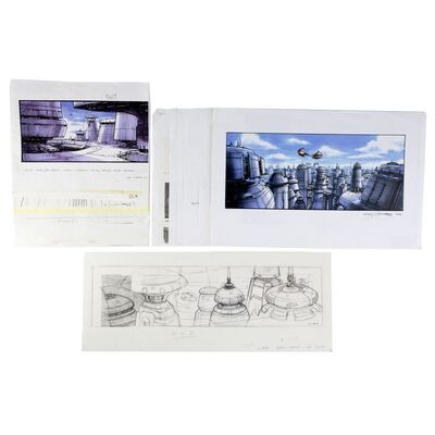 Lot #1324 - 26 Production-Used Hand-Drawn and Printed George Hull Bespin Cloud City Storyboards ### STAR WARS: THE EMPIRE STRIKES BACK (1980)