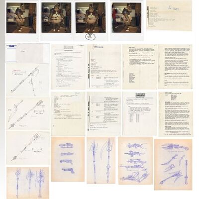 Lot #1334 - Collection of Jabba the Hutt-Related Production Paperwork ### STAR WARS: RETURN OF THE JEDI (1983)