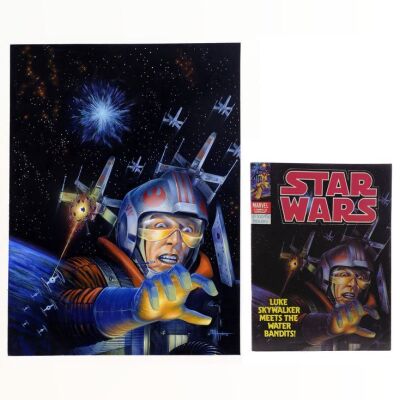 Lot #1339 - William Plumb Collection: Hand-Painted Star Wars Monthly No. 166 Cover Artwork ### MARVEL COMICS