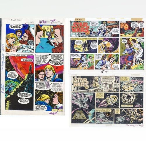 Lot #1340 - William Plumb Collection: Set of Three Hand-Painted Star Wars Comic Book Color Guides ### STAR WARS: A NEW HOPE (1977)