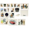 Lot #1354 - William Plumb Collection: Set of Hand-Painted Question & Answer Book About Computers Interior Page Illustrations ### STAR WARS: VARIOUS PRODUCTIONS