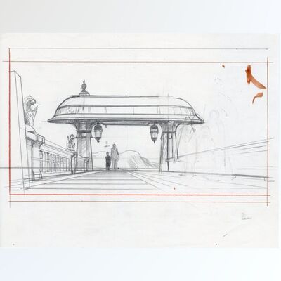 Lot #1370 - Hand-Drawn Ralph McQuarrie Jabba's Palace Gate Concept Sketch ### THE ILLUSTRATED STAR WARS UNIVERSE (1995)