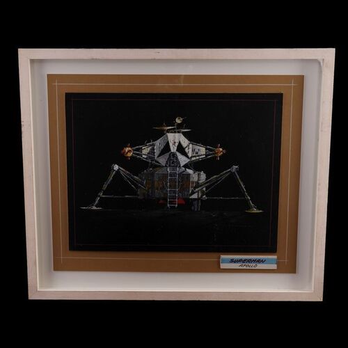 Lot #1388 - Framed Hand-Drawn Harry Lange Apollo Module Concept Artwork ### SUPERMAN II (1980)