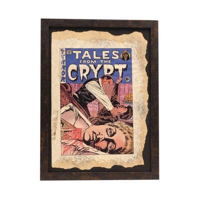 Lot #1395 - Framed Mike Vosburg "About Face" Cover Artwork Print ### TALES FROM THE CRYPT (1989-1996)