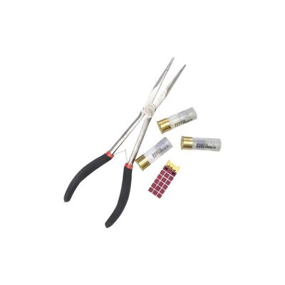 Lot #1422 - T-800's (Arnold Schwarzenegger) CPU Chip with Sarah Connor (Emilia Clarke) Pliers and Three Liquid Magnet Shotgun Rounds ### TERMINATOR GENISYS (2015)