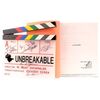 Lot #1444 - Cast Autographed "A" Clapperboard and Annotated Script ### UNBREAKABLE (2000)