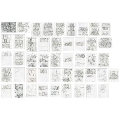 Lot #1449 - Set of 45 Hand-Drawn Doug Brode Cut "Creature from the Black Lagoon" Storyboard Pages with Concept Sketch ### VAN HELSING (2004)