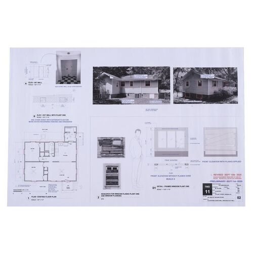 Lot #1463 - Negan Smith's (Jeffrey Dean Morgan) House Blueprint ### WALKING DEAD, THE (2010-2022)